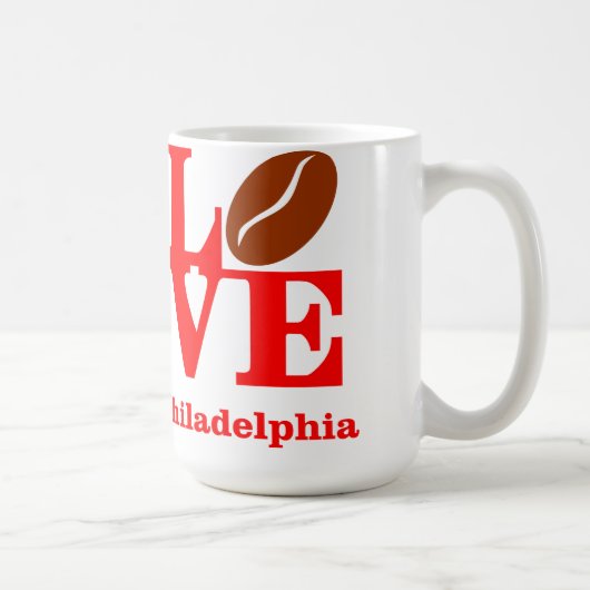 Liebe-Kaffee Kaffeetasse (Rechts)