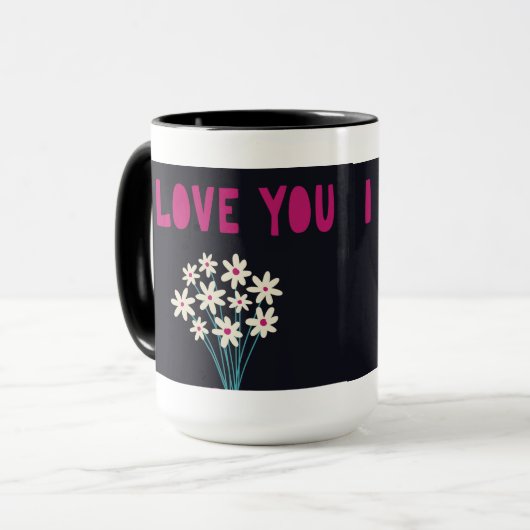 Liebe Kaffee Mugs Tasse (Vorderseite Links)