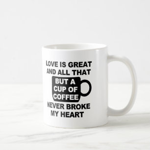 Liebe Kaffee Pause Mein Herz Kaffeetasse