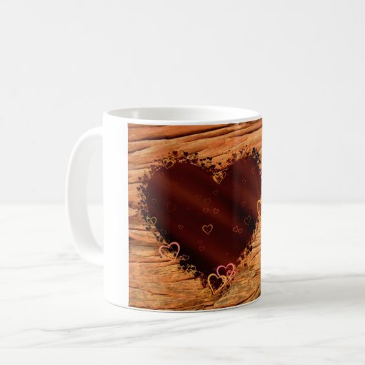 Liebe Kaffee Tasse (Vorderseite Links)