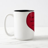 Liebe Kaffee Tasse (Links)