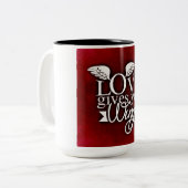 Liebe Kaffee Tasse (Vorderseite Links)
