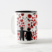 Liebe Kaffee Tasse (Vorderseite Links)