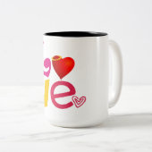 Liebe Kaffee Tasse (VorderseiteRechts)