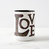 Liebe Kaffee Tasse (Mittel)