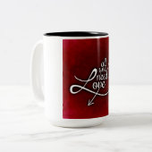 Liebe Kaffee Tasse (Vorderseite Links)
