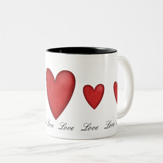 Liebe Kaffee Tasse (VorderseiteRechts)