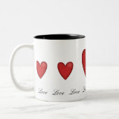 Liebe Kaffee Tasse (Links)