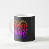 LIEBE Kaffee Tasse (Vorderseite Links)