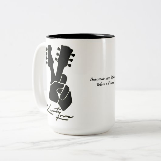 Liebe Kaffee Tasse (Vorderseite Links)