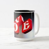 Liebe Kaffee Tasse (VorderseiteRechts)