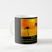 Liebe Kaffee Tasse 2 (Vorderseite Links)