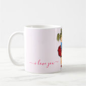 Liebe Kaffee Tasse Geschenk - Kiss - I Liebe Sie (Links)