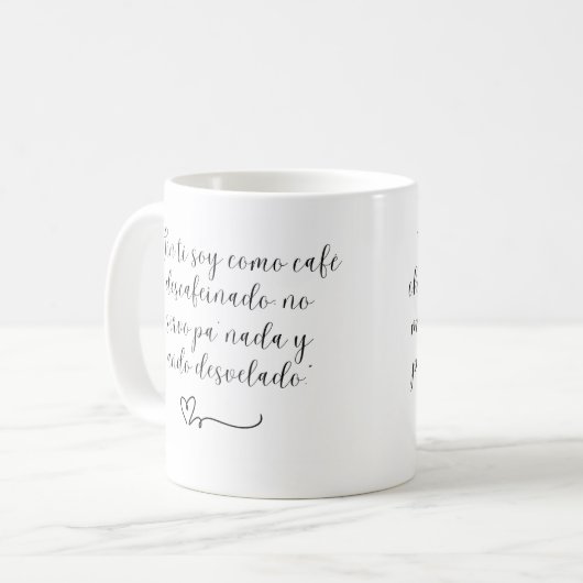 "Liebe & Kaffee Vibes Tasse Set" (Vorderseite Links)