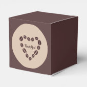 Liebe Kaffeeban Herz Geschenkschachtel (Rückseite)