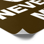 Liebe Kaffeepause Poster (Ecke)