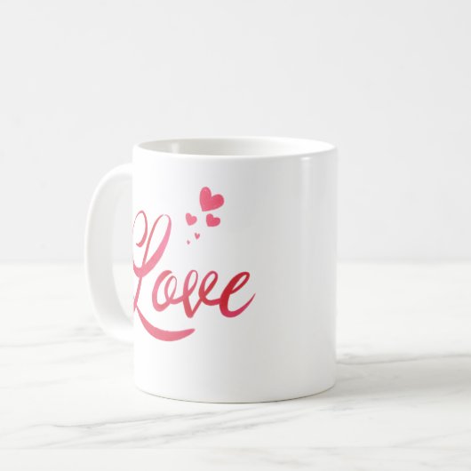 Liebe Kaffeetasse (Vorderseite Links)