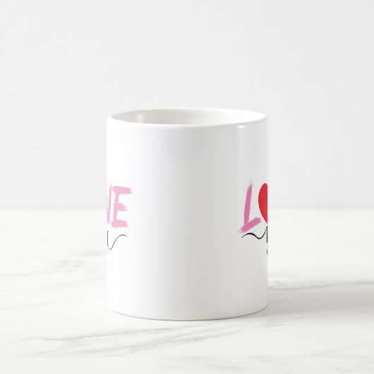 Liebe Kaffeetasse (Mittel)