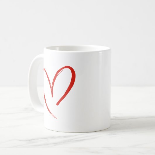Liebe Kaffeetasse (Vorderseite Links)
