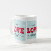 Liebe Kaffeetasse (Vorderseite Links)