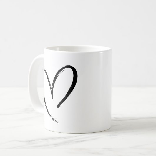 Liebe Kaffeetasse (Vorderseite Links)