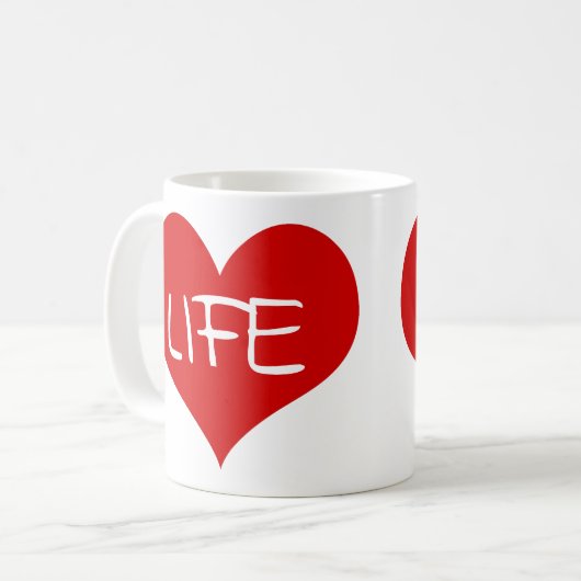 Liebe Kaffeetasse (Vorderseite Links)