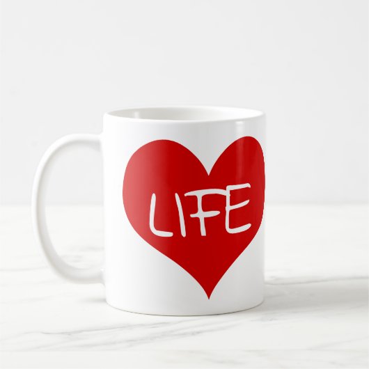 Liebe Kaffeetasse (Links)