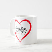Liebe Kaffeetasse (Vorderseite Links)