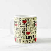 Liebe Kaffeetasse (Vorderseite Links)