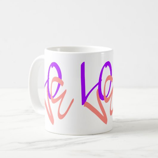 Liebe Kaffeetasse (Vorderseite Links)