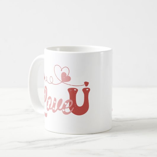 Liebe Kaffeetasse (Vorderseite Links)