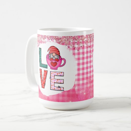 Liebe Kaffeetasse (Vorderseite Links)