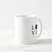 LIEBE KAFFEETASSE (VorderseiteRechts)