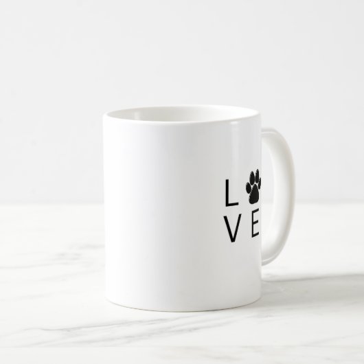 LIEBE KAFFEETASSE (VorderseiteRechts)