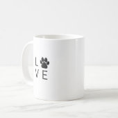 LIEBE KAFFEETASSE (Vorderseite Links)