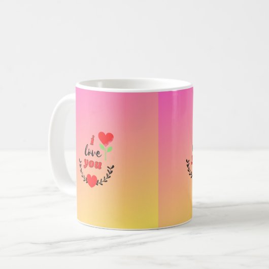Liebe Kaffeetasse (Vorderseite Links)