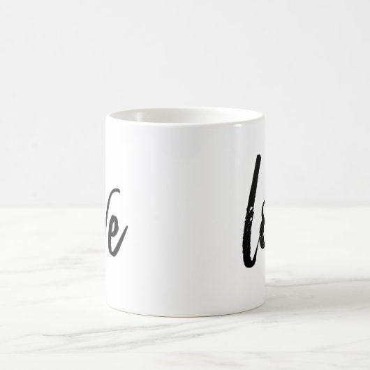 Liebe. Kaffeetasse (Mittel)