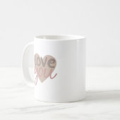 Liebe Kaffeetasse (Vorderseite Links)