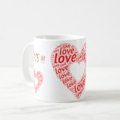 Liebe Kaffeetasse (Vorderseite Links)