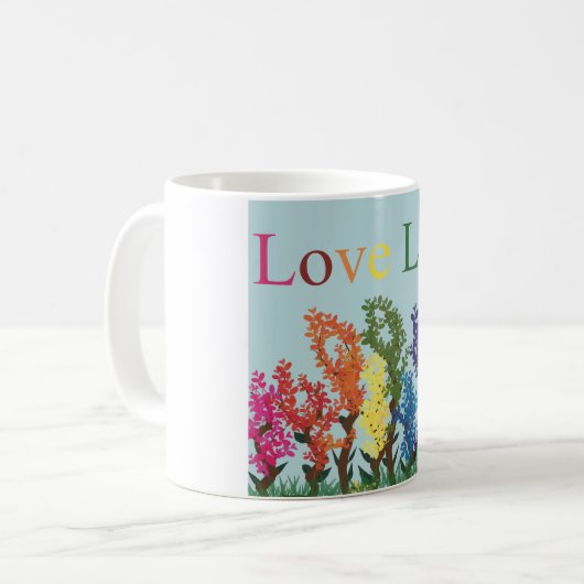 Liebe Kaffeetasse (Vorderseite Links)