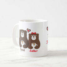 Liebe Kaffeezeit mit meiner Honey Bear Tasse