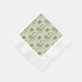 Liebe Kakteen - Aquarell (2) Serviette (Ecke)