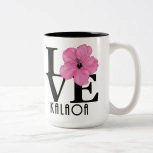 LIEBE Kalaoa Pink 15 oz Zweifarbige Tasse