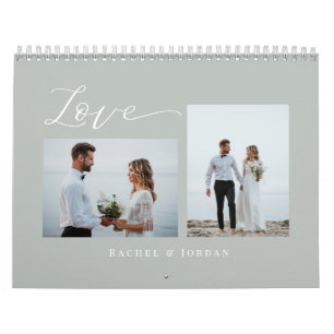 Liebe-Kalender für benutzerdefinierte Fotos Kalender