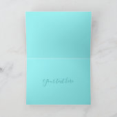 Liebe Kalligraphie Karte (Innenseite)