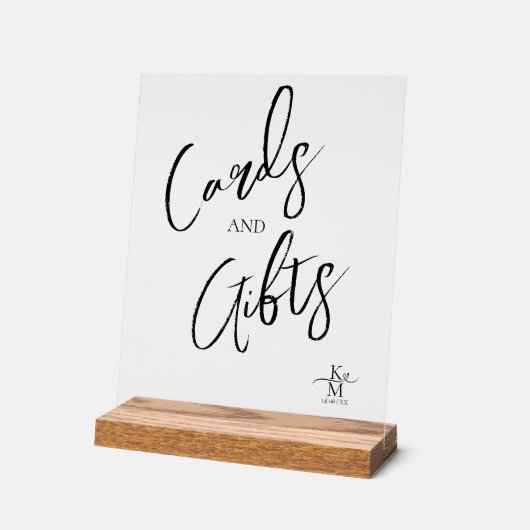 Liebe Kalligraphische Karten und Geschenke Herz Sc Acrylschild (Winkel)