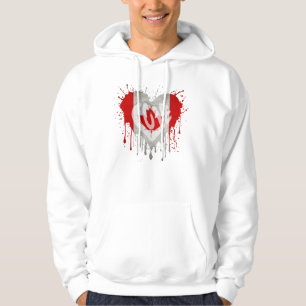 Liebe Kanada-Flagge Hoodie