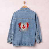 Liebe Kanada-Flagge Jeansjacke (Hangar)
