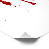 Liebe Kanada-Flagge Poster (Ecke)