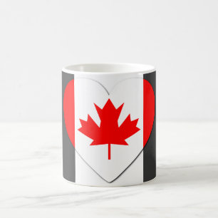 Liebe Kanada - Flagge Vintage Tassen